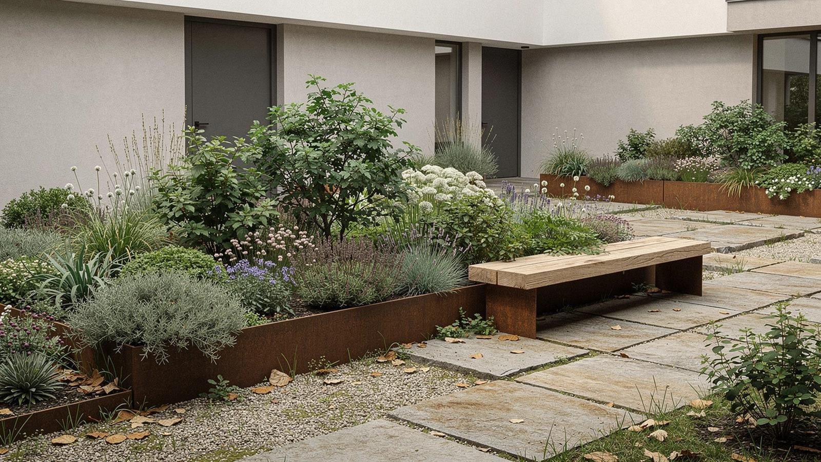 Garden transformation project photo