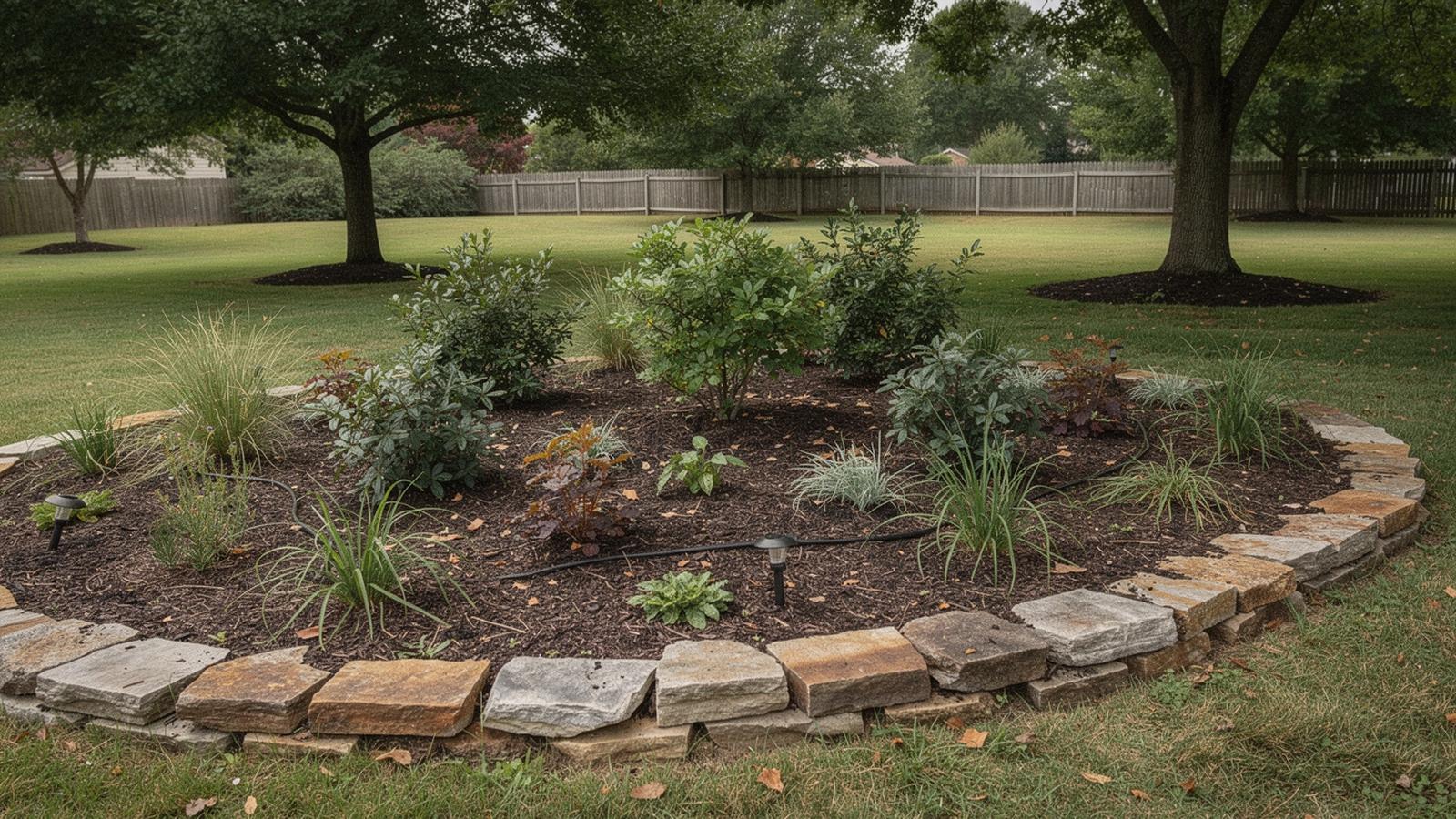 Garden installation project photo