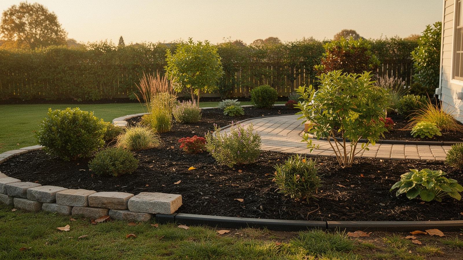 Garden renovation project photo